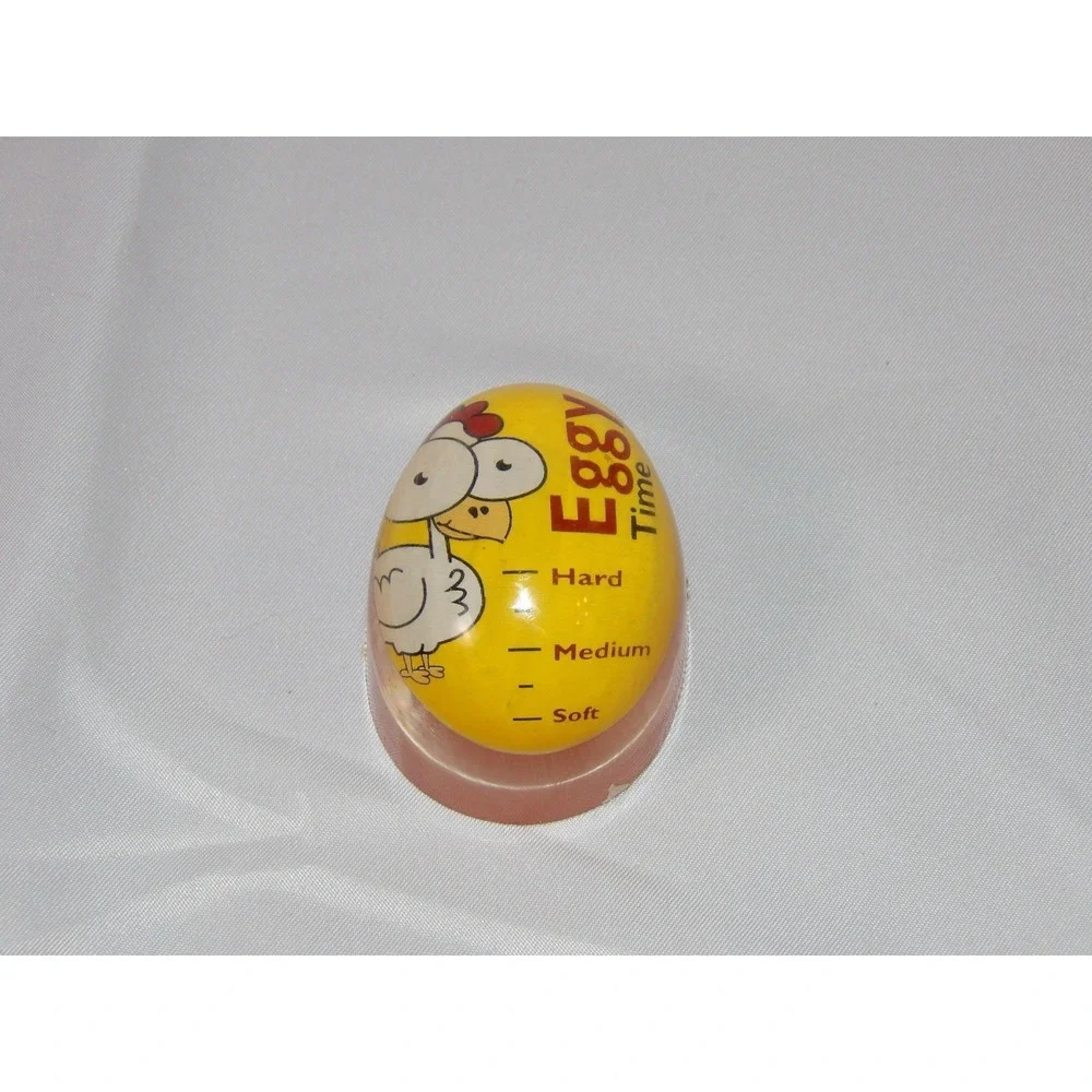 Vintage‎ Eggy Egg Timer Hard Soft Boiled Eggs Amazing Graphics